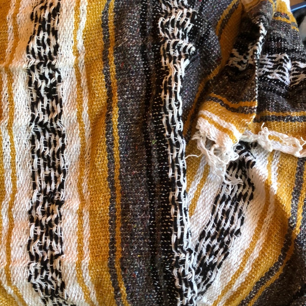 yellow blanket